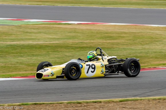 Callum McLeod won the Formula Ford race in his Merlin Mk20