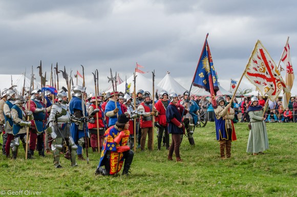 Calm before the battle - Bosworth Battlefield Anniversary Re-enactment 2013