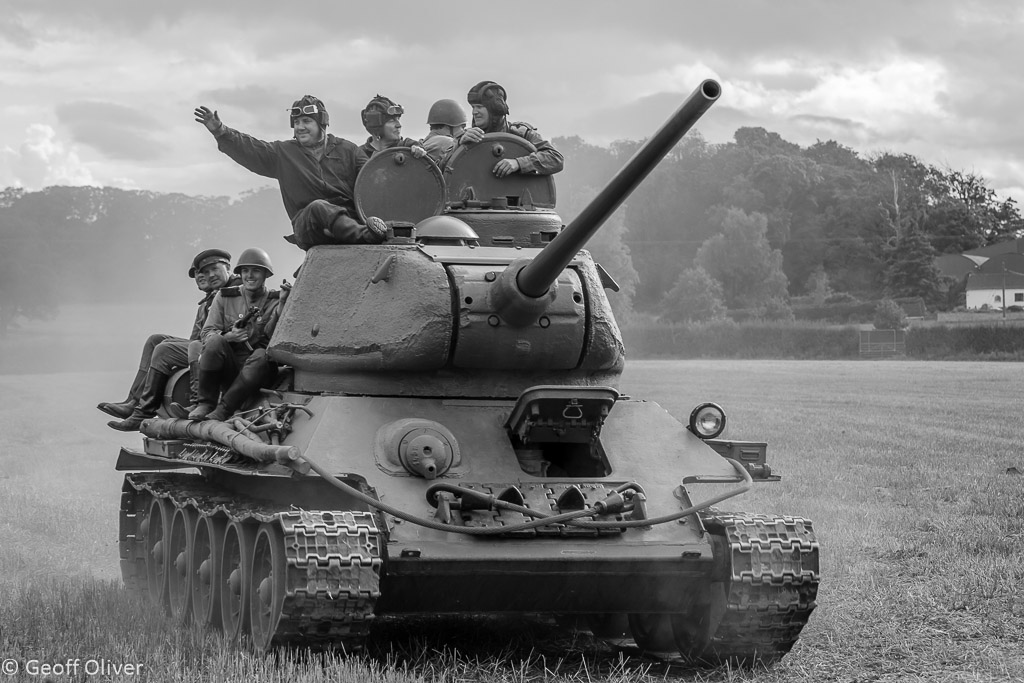 Soviet T34/85 MBT, The Victory Show 2013