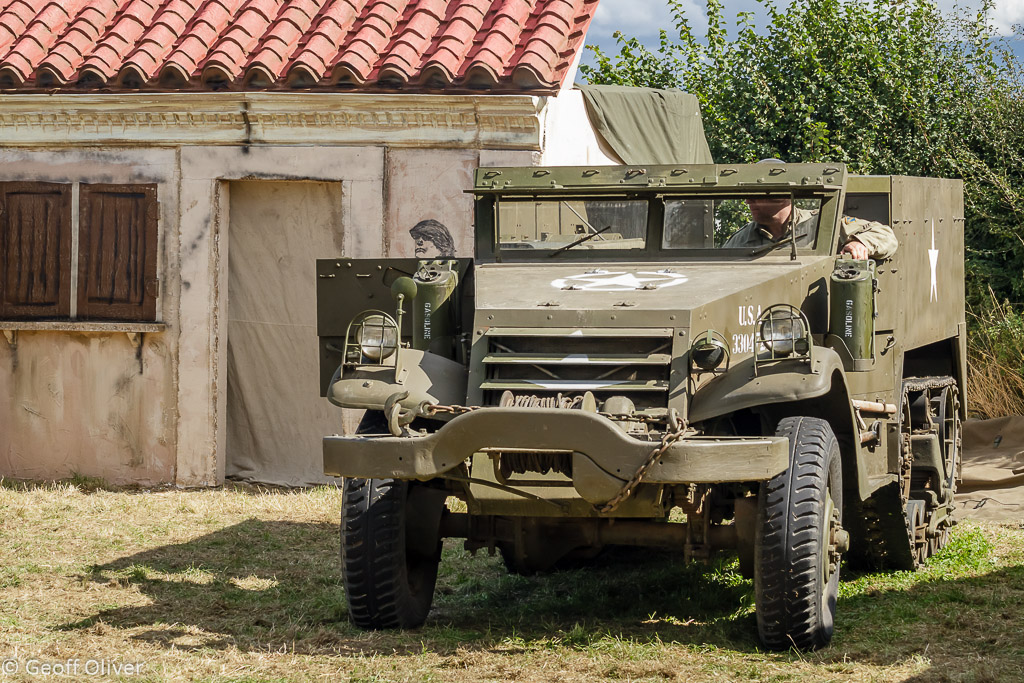 American M3 Half-Track, part of the Italian front scenario, The Victory Show 2013
